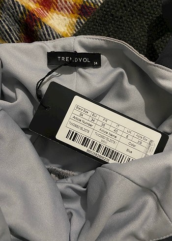 Gri Keten Uzun Kalın Askılı Elbise - Görsel 6