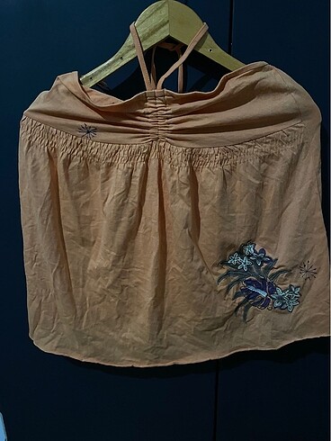 Vintage straplez bluz