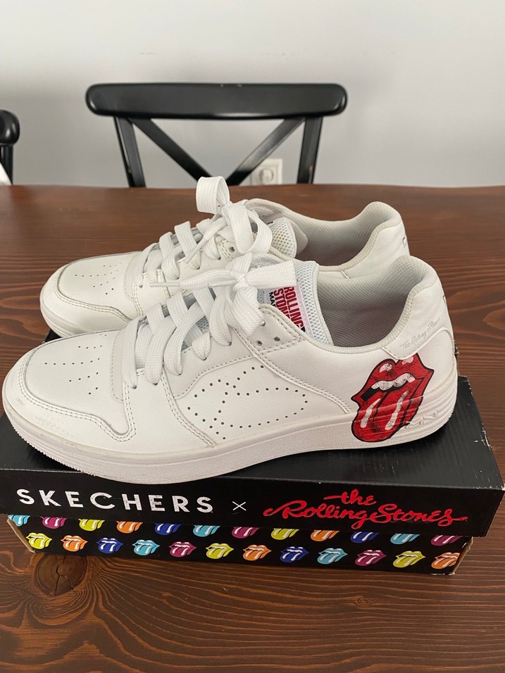 Skechers Beyaz Erkek Spor Ayakkabı - Görsel 5