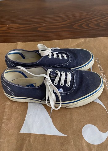 Kadın Lacivert Vans Sneakers - Görsel 2
