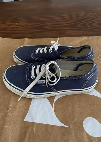 Kadın Lacivert Vans Sneakers - Görsel 3