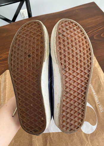 Kadın Lacivert Vans Sneakers - Görsel 4