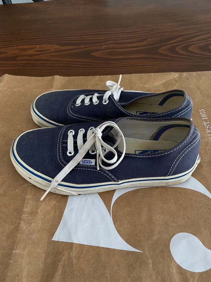 Kadın Lacivert Vans Sneakers - Görsel 3