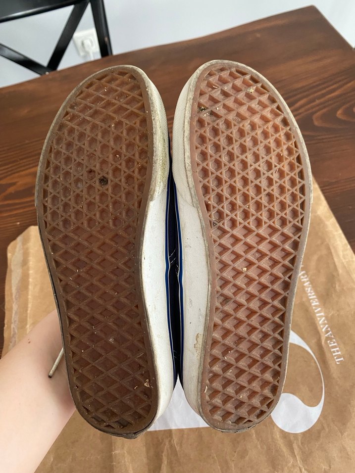 Kadın Lacivert Vans Sneakers - Görsel 4