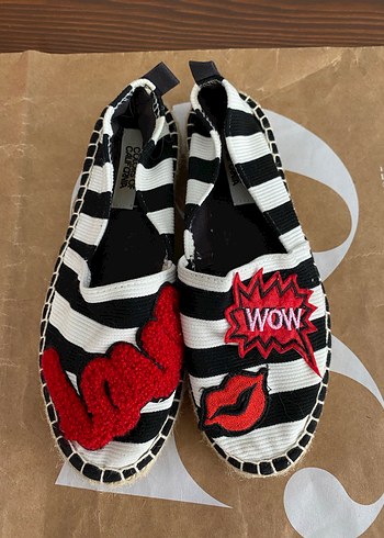 Zebra Desenli Kadın Espadril - Görsel 4