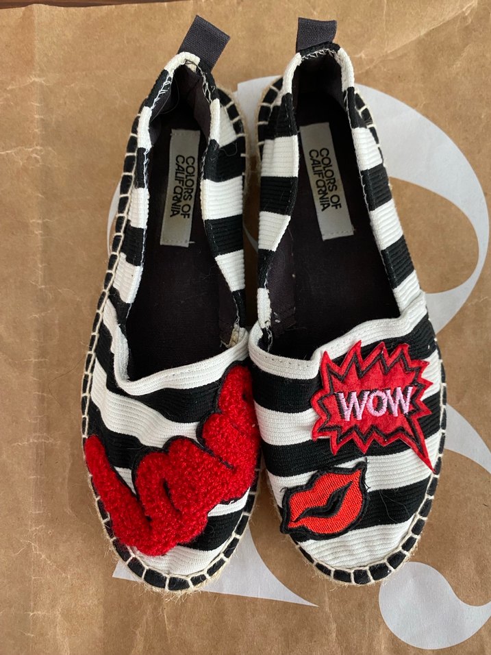Zebra Desenli Kadın Espadril - Görsel 2