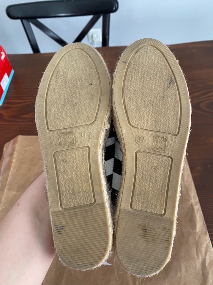 Zebra Desenli Kadın Espadril - Görsel 5