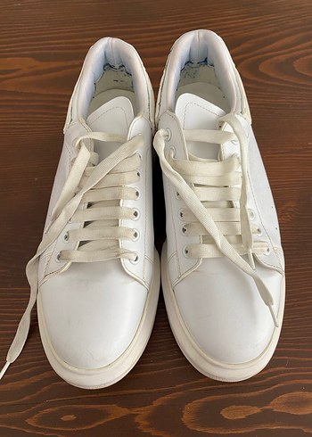 Beyaz Erkek Sneaker Elle - Görsel 3