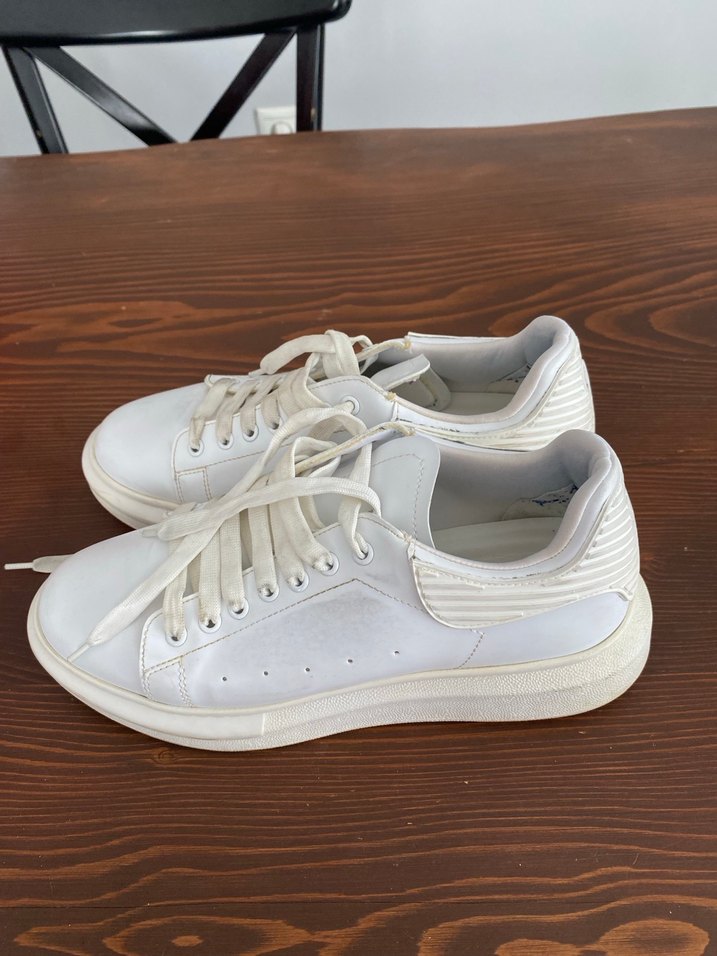 Beyaz Erkek Sneaker Elle - Görsel 5