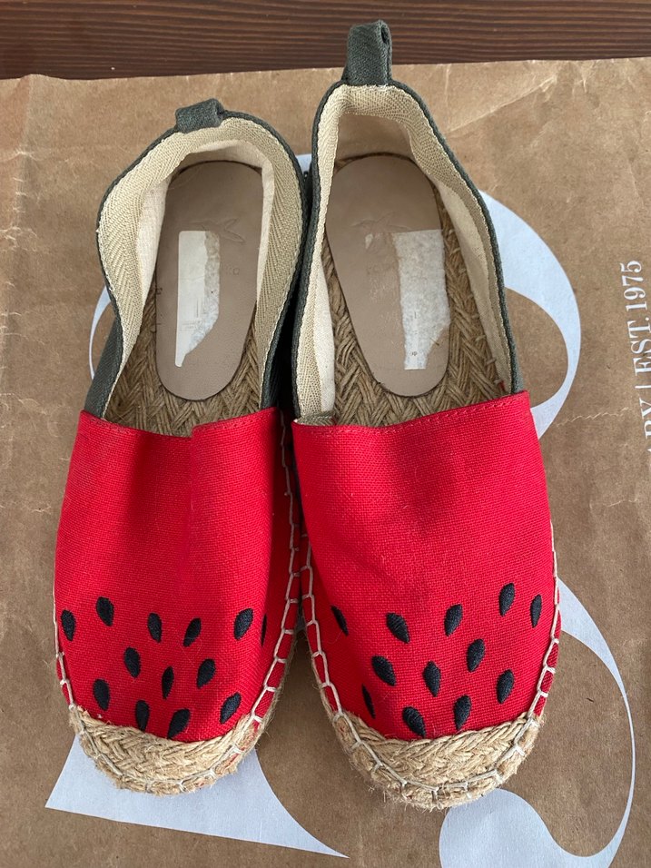 Kadın Karpuz Desenli Espadril - Görsel 2