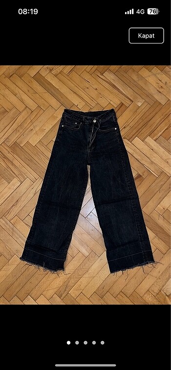h&m culotte jean