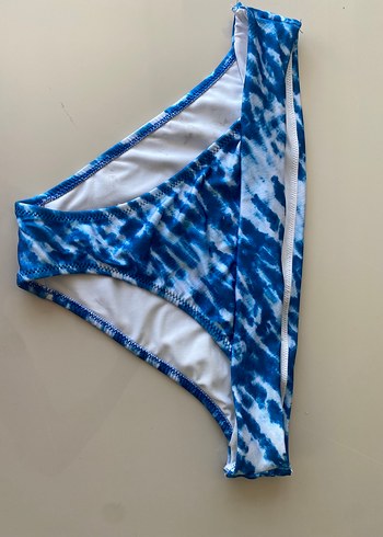 Defacto Mavi Batik Desenli Kadın Bikini Altı