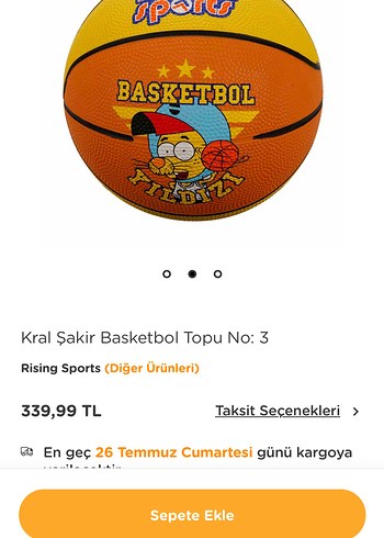  Çocuk Basket topu