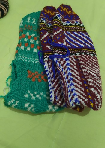 Renkli Desenli patik - Görsel 3