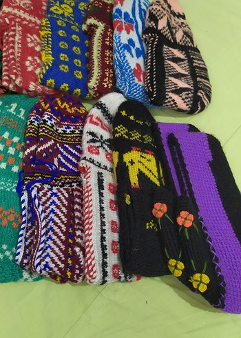 Renkli Desenli patik - Görsel 8