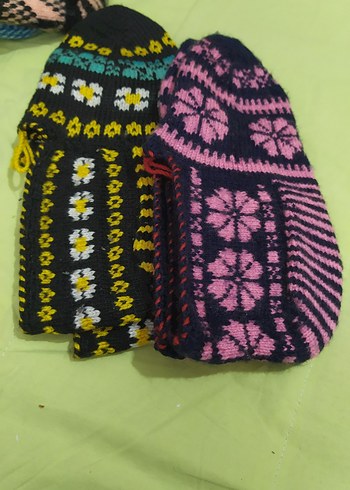 Renkli Desenli patik - Görsel 4