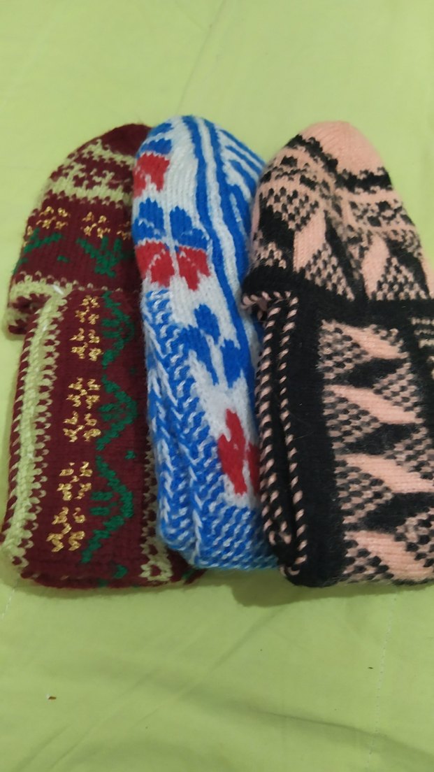 Renkli Desenli patik - Görsel 5