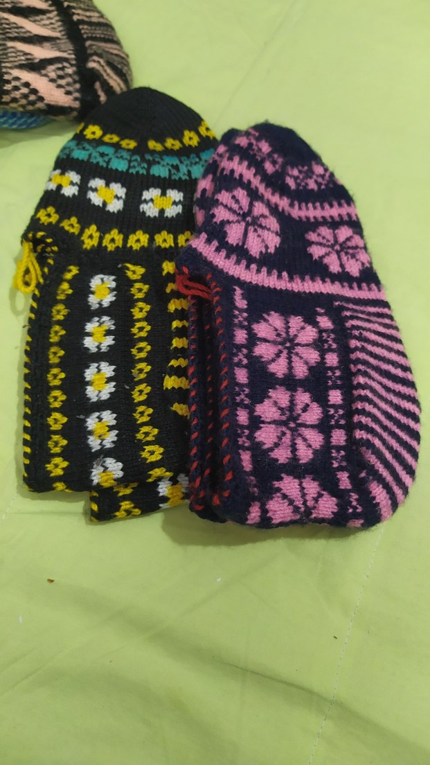 Renkli Desenli patik - Görsel 4