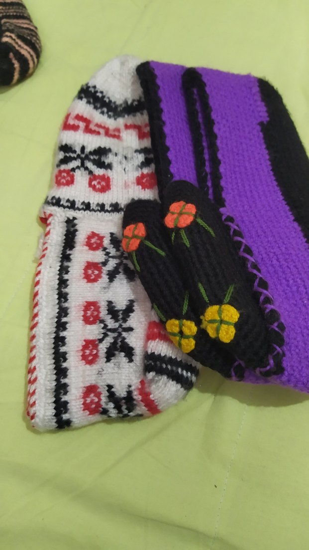 Renkli Desenli patik - Görsel 2