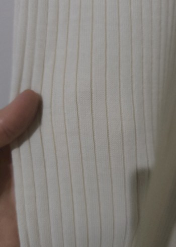 Bej V Yaka Pilili Uzun Elbise - Görsel 4