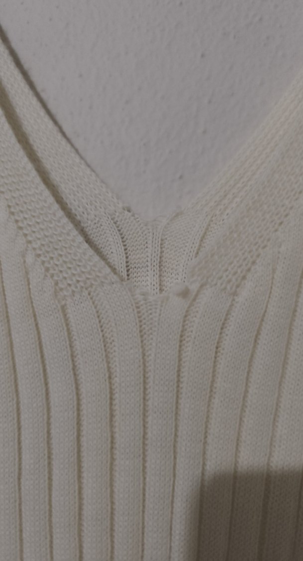 Bej V Yaka Pilili Uzun Elbise - Görsel 3