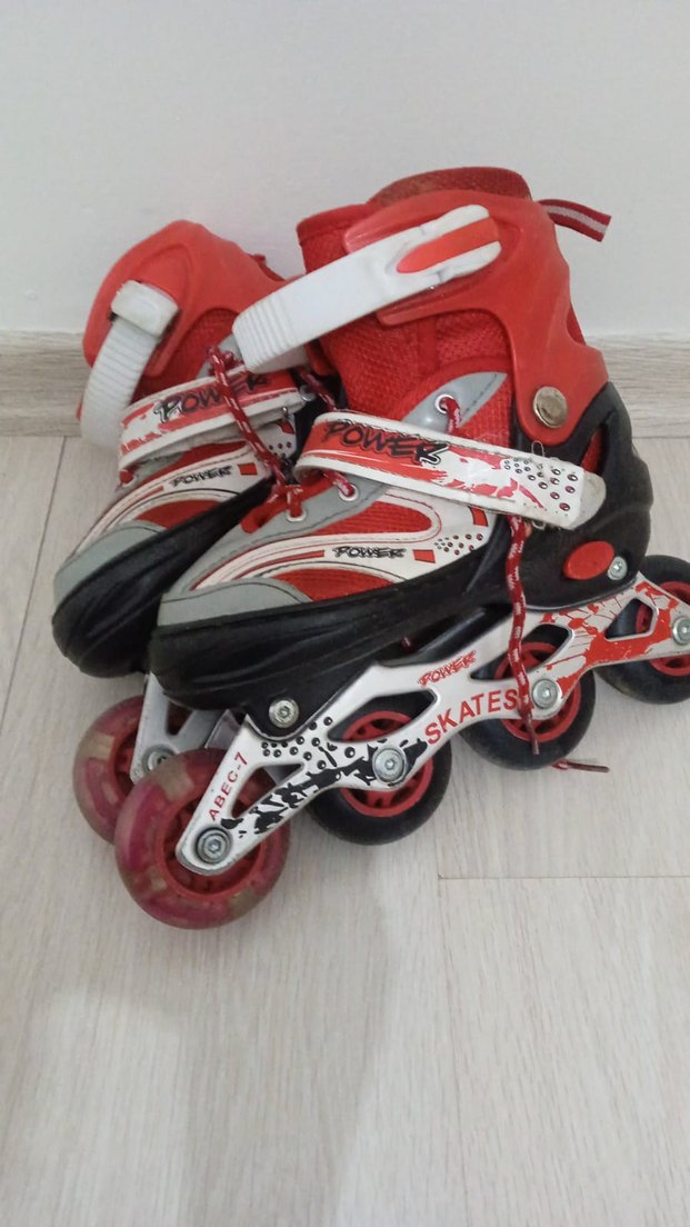 Kırmızı Bağcıklı Erkek Spor Paten - Görsel 3