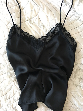 Bershka Saten Bluz