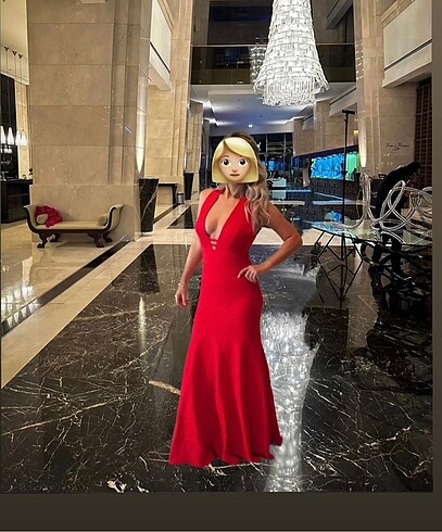 Vakko gece elbisesi