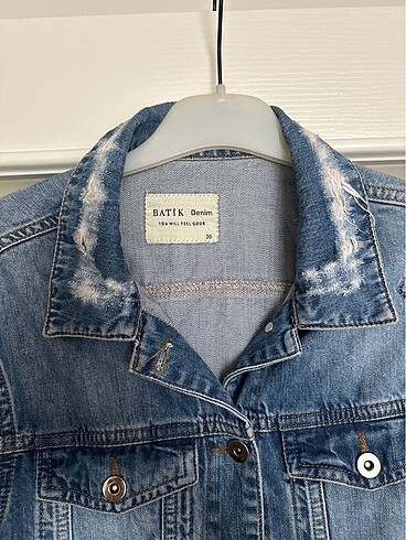 Batik Kot jean ceket