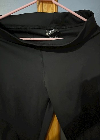 Nike Siyah Kadın Spor Tayt, Elastik Bel