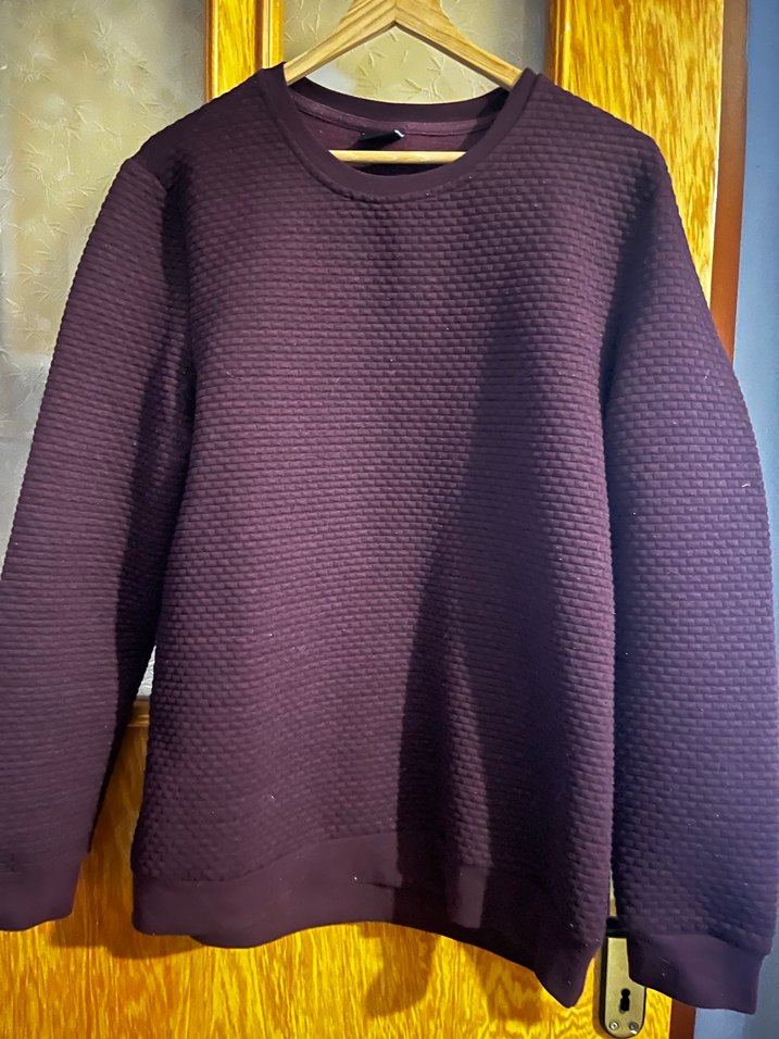 Bordo Erkek Triko Kazak - Görsel 4