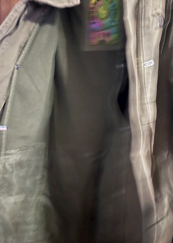 Düğmeli Midi Kadın Ceket, Bej - Görsel 8