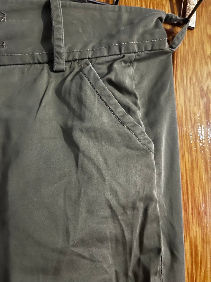 Gri Kemerli Rahat Kesim Kadın Pantolon - Görsel 3