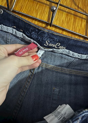 Mavi Kadın Denim Midi Boy Dar Kesim Jean - Görsel 3