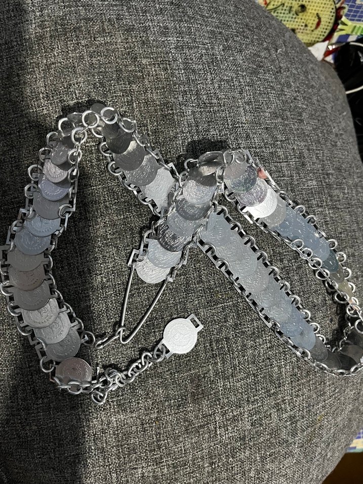 Yılan Desenli Zincir Detaylı Kadın El Zinciri - Görsel 3