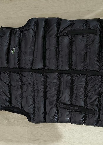 Siyah Kemerli Erkek Şişme Yelek Lacoste - Görsel 2