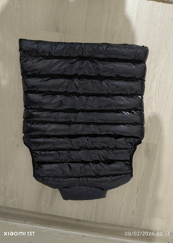 Lacoste Siyah Şişme Yelek Lacoste - Görsel 4