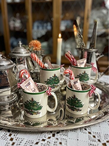 Spode yılbaşı özel üretim kupa