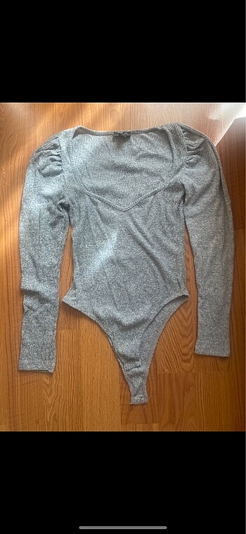 Primark uzun kollu bodysuit / bluz