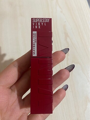 Maybelline super stay vnyl ınk 55 royal uzun süre kalıcı likit r