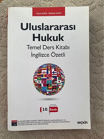 Uluslararası hukuk temel ders kitabı ingilizce özetli seçkin ya