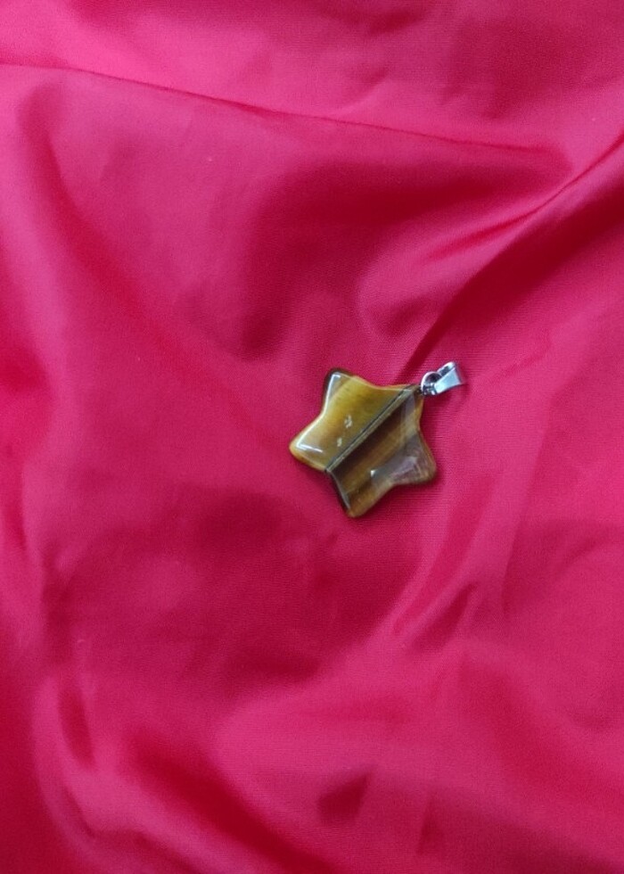 Kaliteli kaplan gözü kolye - Görsel 2