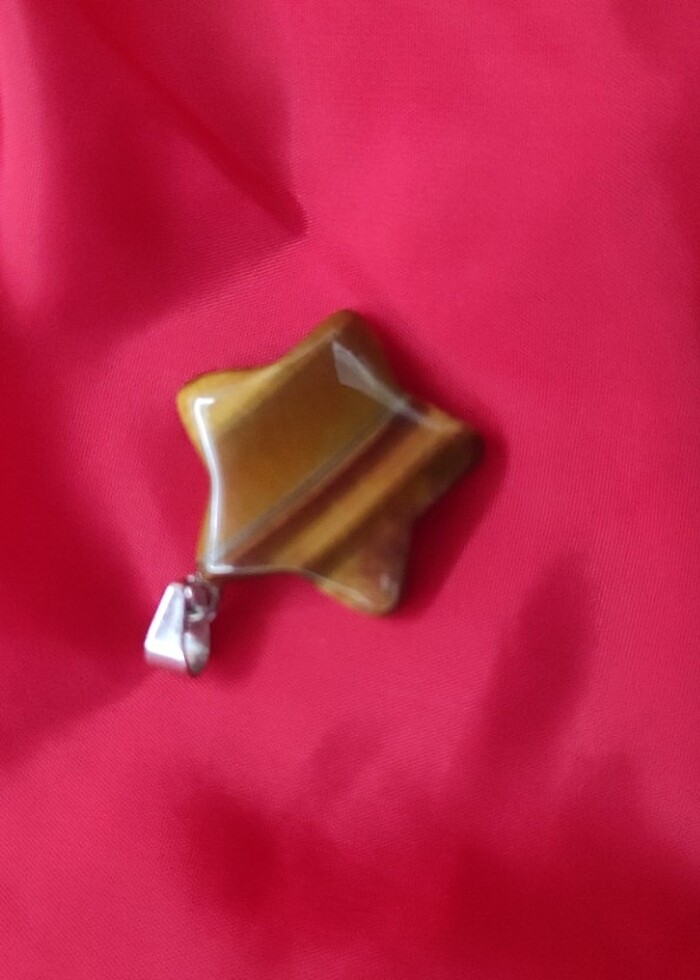 Kaliteli kaplan gözü kolye - Görsel 3