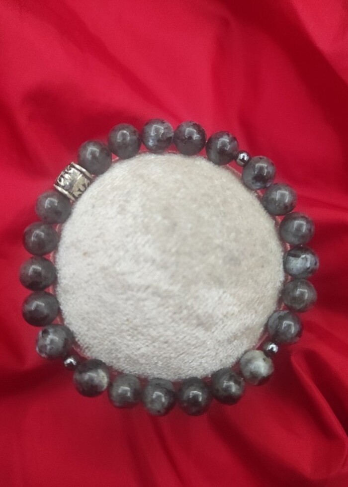 Spekterolit taşı Bileklik  - Görsel 2