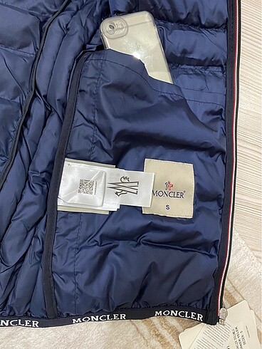 s Beden lacivert Renk Moncler şişme erkek iç cepli yelek