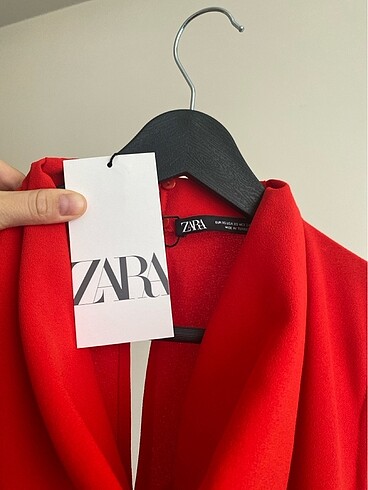 Zara Zara Kırmızı Elbise