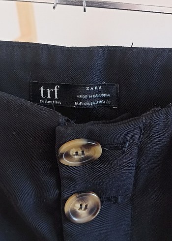 m Beden siyah Renk Zara geniş paça pantolon
