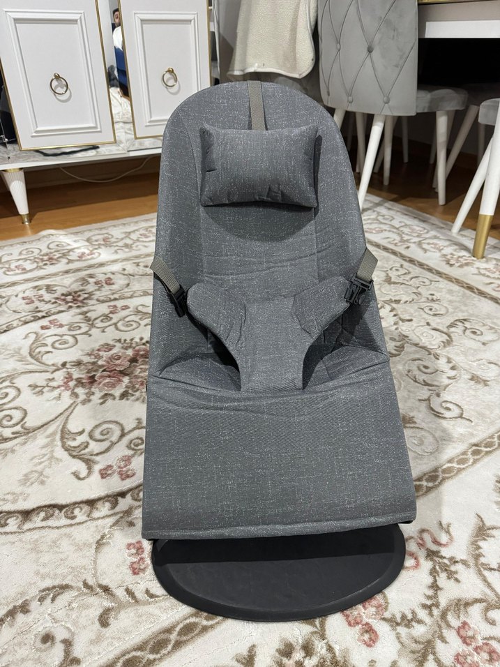 Gri Bebek Taşıma Koltuğu - Görsel 2