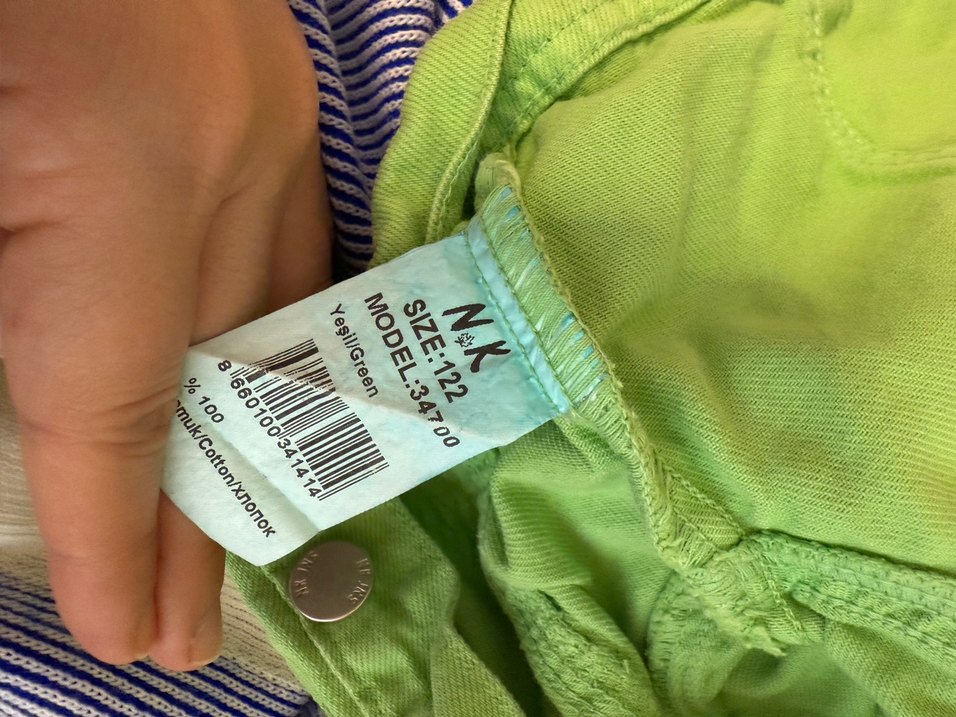 N&K Kids kalitesi  Yeşil Kız Çocuk Düğmeli Ceket - Görsel 3