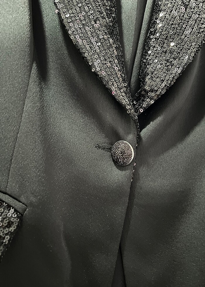 ESER payetli blazer ceket takım - Görsel 3